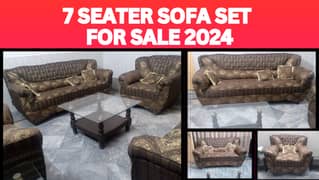 7 Seater Sofa Set For Sale | First Hand Use Fresh Set 2024