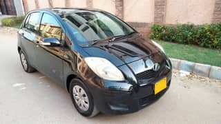 TOYOTA VITZ Automatic Model 2010 Registered 2013 Black color.