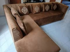 L shaped sofa