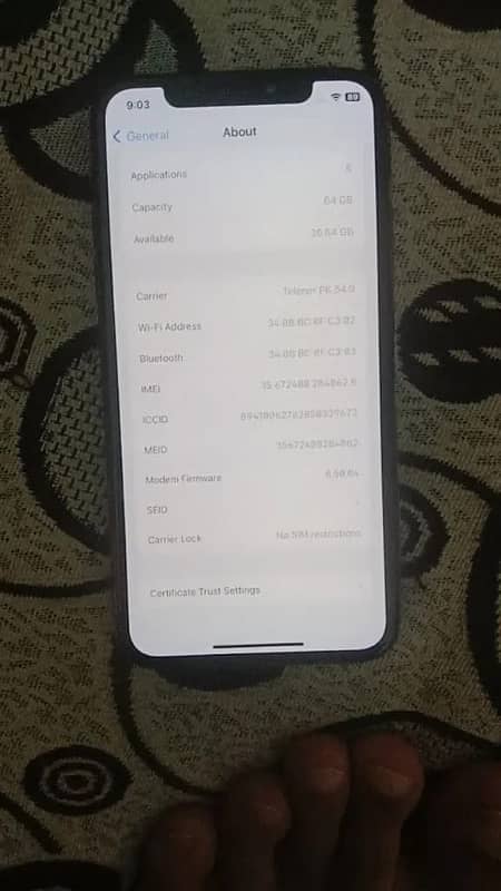 iphone x non pta 64 gb factory unlock 7