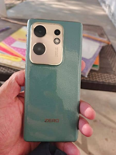 infinix zero 30 brand new condition in green color 3