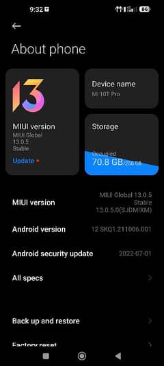 Mi10t Pro 8+3/256