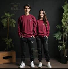 2 pcs sweatshirt unisex tracksuit