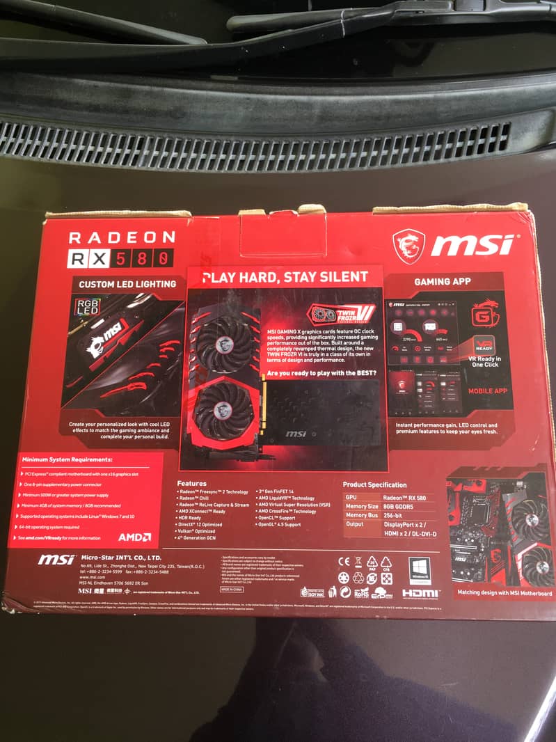 Radeon RX 580 GAMING X 8GB GDDR5 1