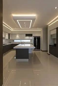 drywall/gypsum board partition/office partition/false ceiling working 2