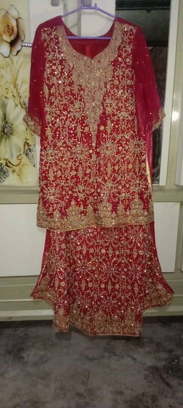 Wedding dresses/ Girls Mehndi Dress/ Nikkah Dress/ Barat lehnga 1