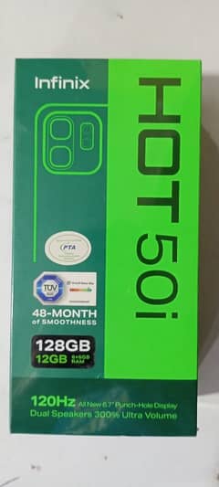 Infinix hot 50i brand new