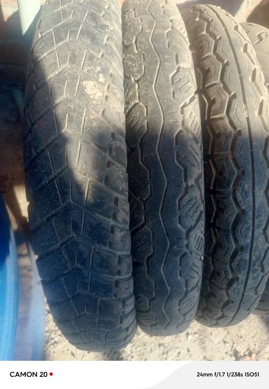 Tyres 120/70/17 100/80/18 1