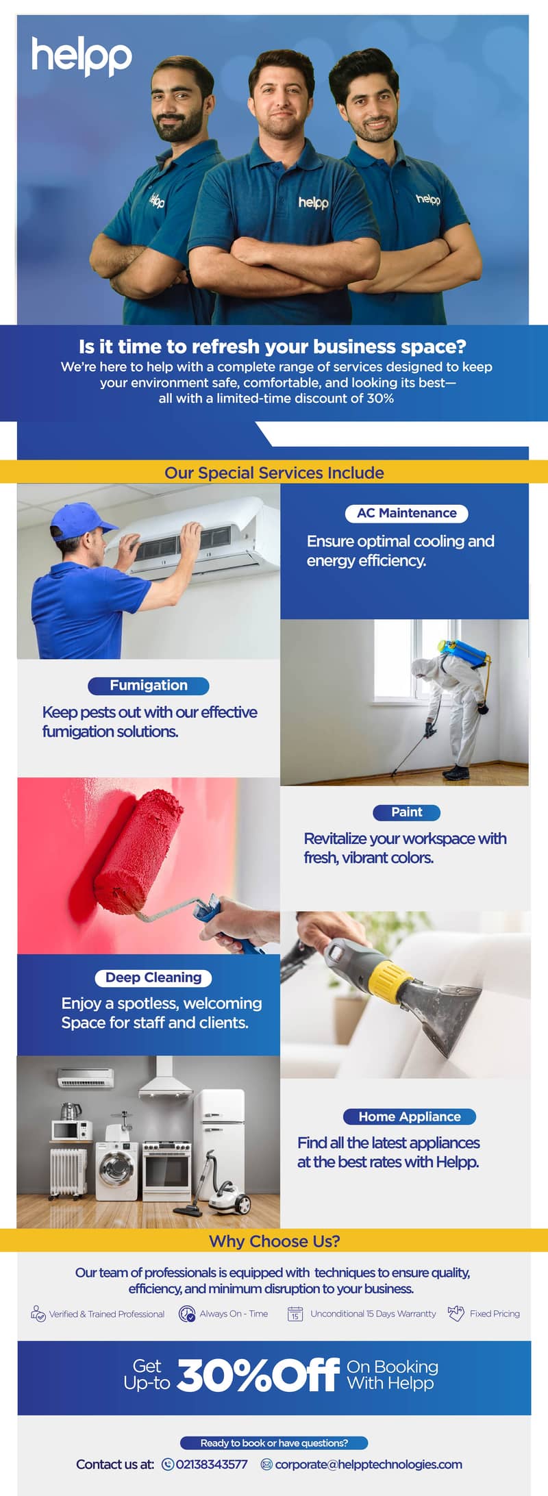 AC, Fridge, Dispenser Repair, Paint, Deepcleaning, Fumigation Services 1