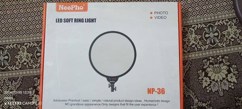 NeePho soft ring ligh 0