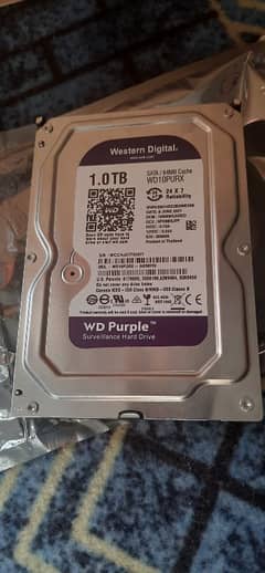 wd purple hard drive 1 tb harddisk