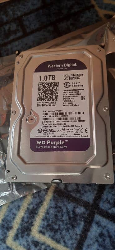 wd purple hard drive 1 tb harddisk 0