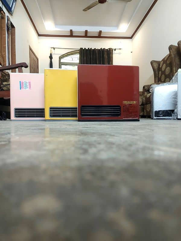 Fan Gas Heaters / Japanese Heaters  / Rinnai Heaters /  Blore Heater 10