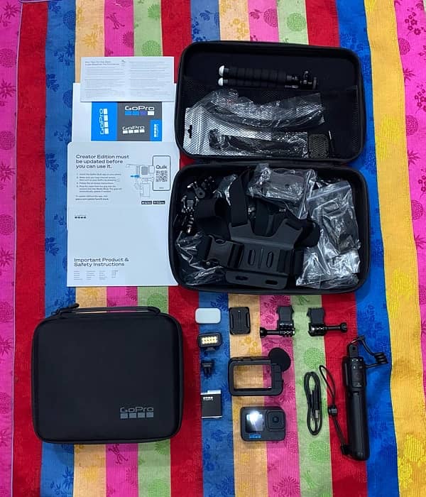 GoPro / Go Pro 12 Black Creator Edition / Combo Pack & accessories 2