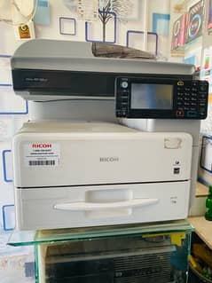 Richo Mp301 model  photocopy+printer+scanner