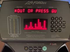 life fitness almost brand new elliptical