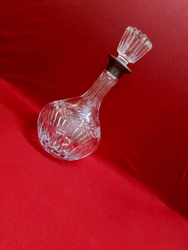 Vintage Crystal Bottle 925 3