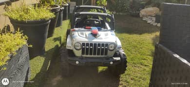 Toy Jeep Wrangler 3 months used.