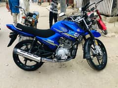 YAMAHA YBR G 125 BLUE COLOR 2020 MODEL