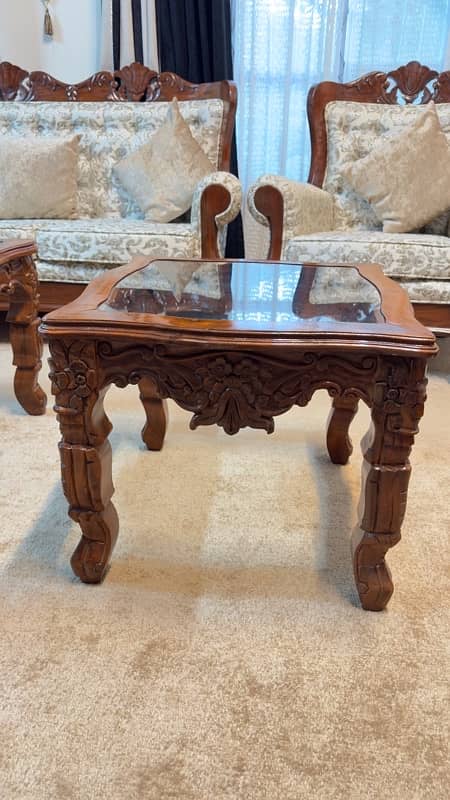 center table chinoti 3 set | solid wood table 1