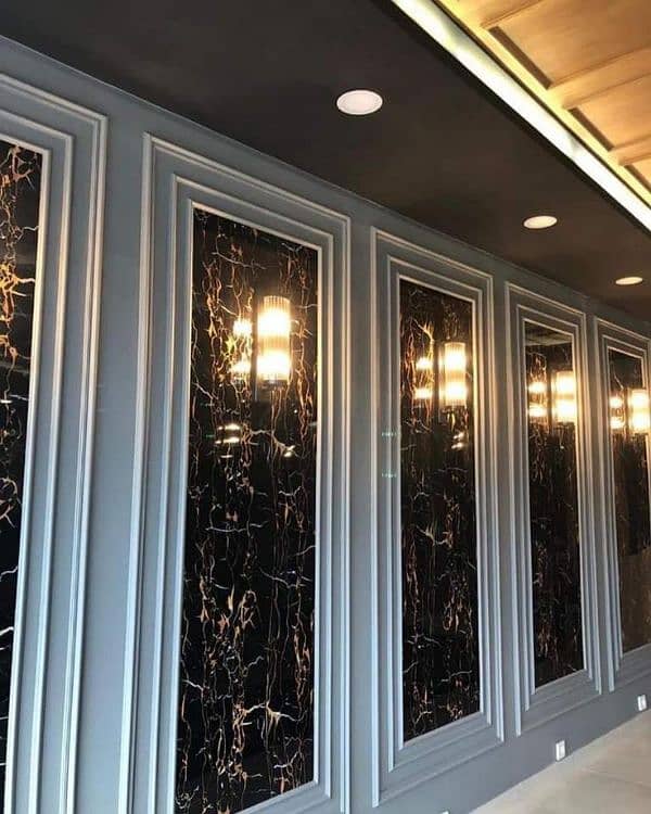 Pu panel,Uv sheet,false ceiling,PVC molding,stone panel,media wall,g 6