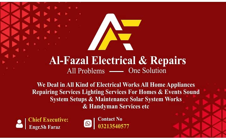 AL Fazal Electricals & Repairs 1