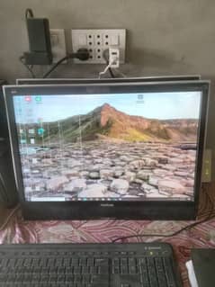 ViewSonic LCD Monitor 22" Inch wide screen - with Lining on screen