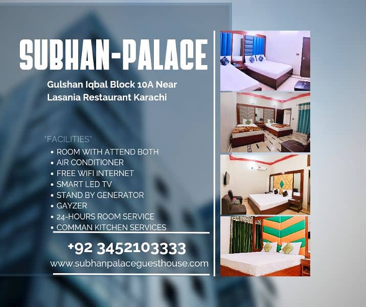 Gulshan Guest house Near Millennium Mall 1