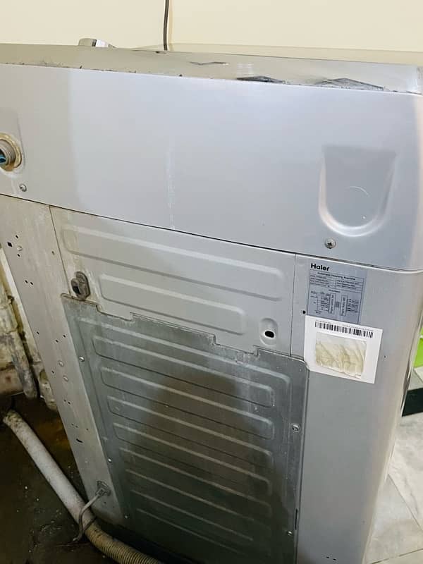 Haier top load 9kg fully automatic machine all ok 5