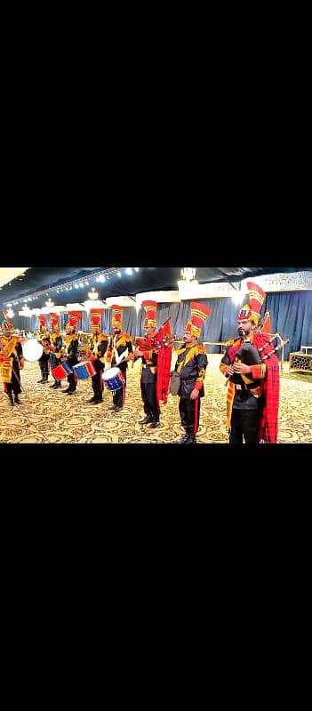 Foji Pipe Band & Qawali Service's in Lahore - Dhol Barat Band baja 1