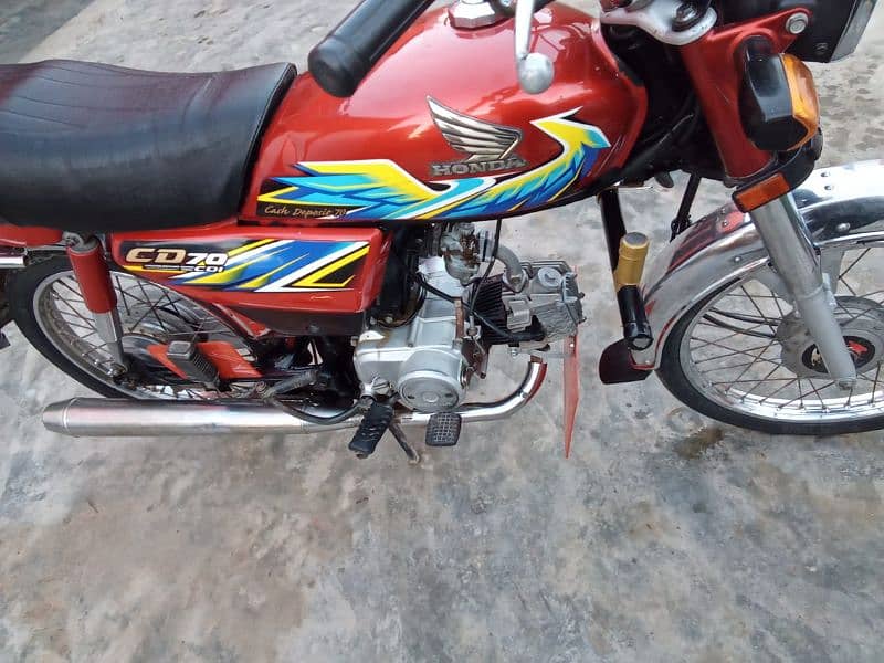 HONDA 70CC, BEST CONDITION, 20/21, All Punjab number,, Documents ok, 4