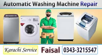 Repair Automatic Washing Machine Samsung Dawlance Haier LG Pel Orient