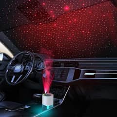 Colorful Light Car Diffuser Starry Sky Humidifier & Cool Mist