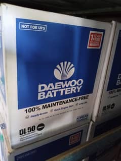 Daewoo Dl 50   35 ah Bast car battery 1 yar Free warranty