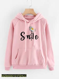 women hoodie cotton printed