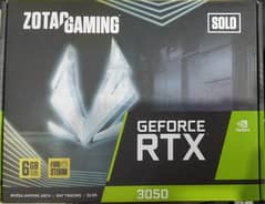 ZOTAC NVidia GeForce RTX 3050 6GB SOLO