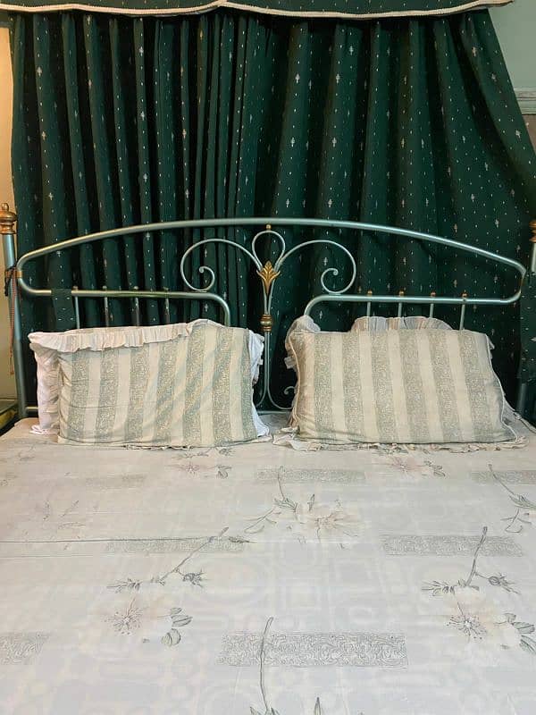 Iron Complete Bed Set Double mattress 1