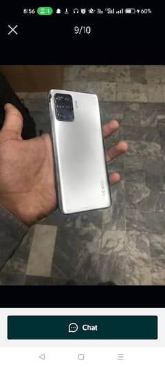 Oppo F19 pro silver color 8+8 128