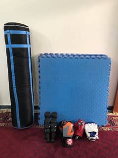 “Gym Gear: Mats, Gloves, Punching Bags & Dumbbells”