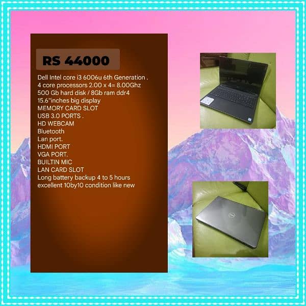 Lenovo G560 corei5 Laptop 4gb ram 320gb hard 15.6 display numpad 10