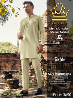 men's unstitched boski suit