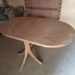 wooden full size dinning table