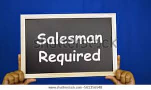 Salesman Required