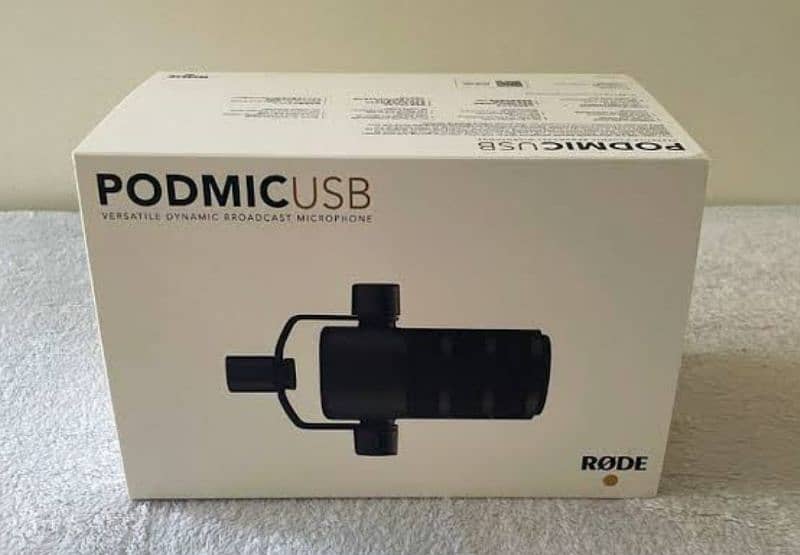 RODE PODMIC USB NEW SEALDPACK 100% ORIGINAL PRODUCT 2