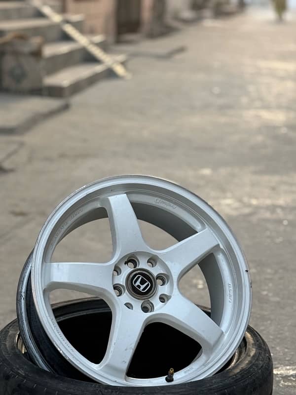 Lenzo Project D rims 17inch 4*114pcd 1