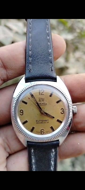 Antique Seiko 5 citizen Raketa Roamer Favre leuba vintage watch Swiss 10