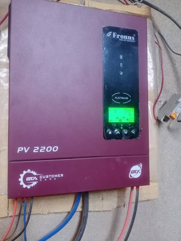 fronus inverter 2200 platinum 0