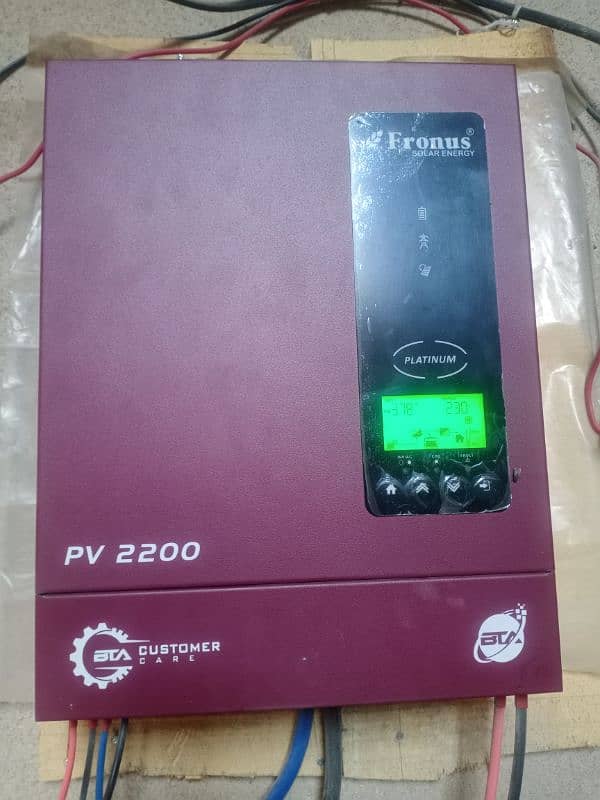 fronus inverter 2200 platinum 3