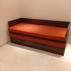 Solid wood Trundle Bed with storage for Sale