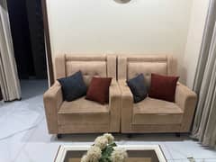 Comfortable Sofa Set/New Condition